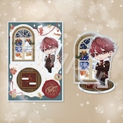 【火威漣】2025年クリスマスミニキャラアクリルスタンド