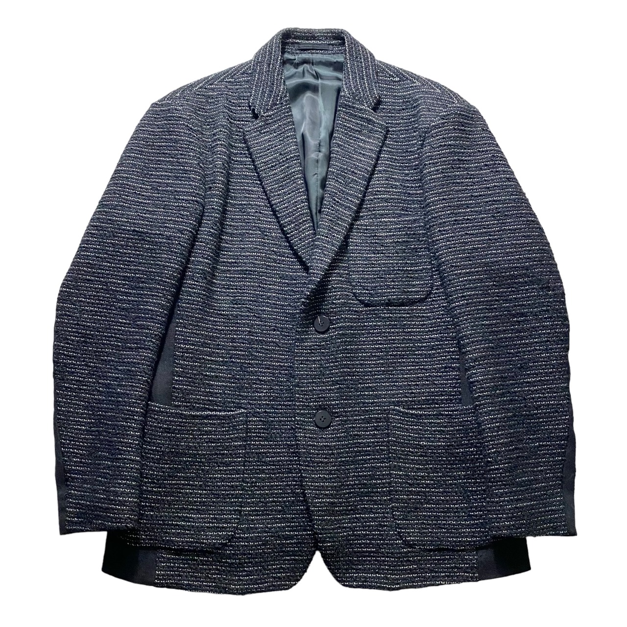 2017AW ISSEY MIYAKE MEN switching knit tailored jacket