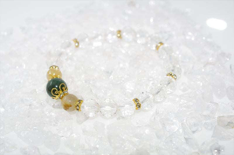 Jade Birthstone（5月誕生石）【パワーストーンブレスレット 】 - 画像3