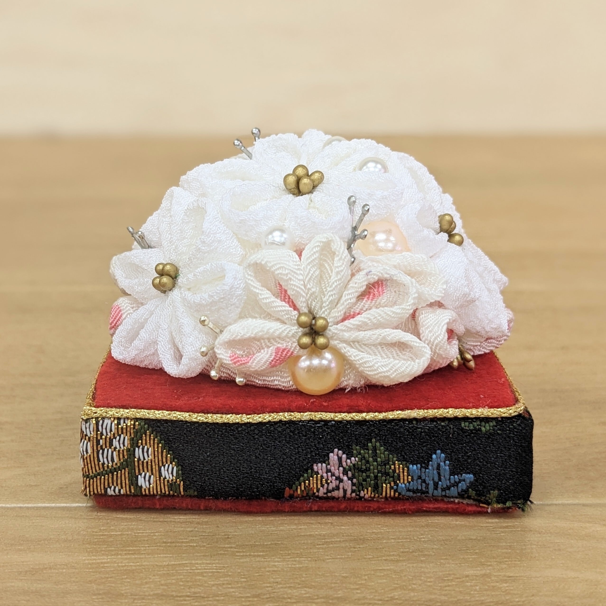 レジン 猫 ヘアゴム ブローチ ポニーフック No.391 NO 391 レジン