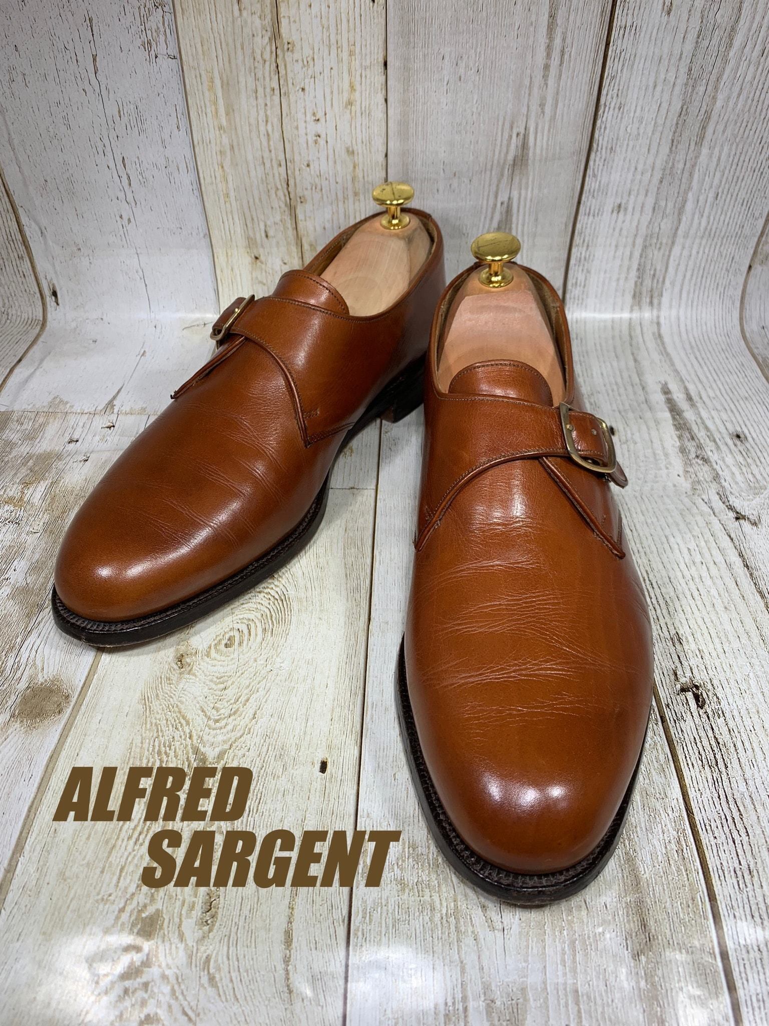 Alfred Sargent アルフレッドサージェント モンク UK8 26.5cm | 中古靴・革靴・ブーツ通販専門店 DafsMart  ダフスマート Online Shop powered by BASE