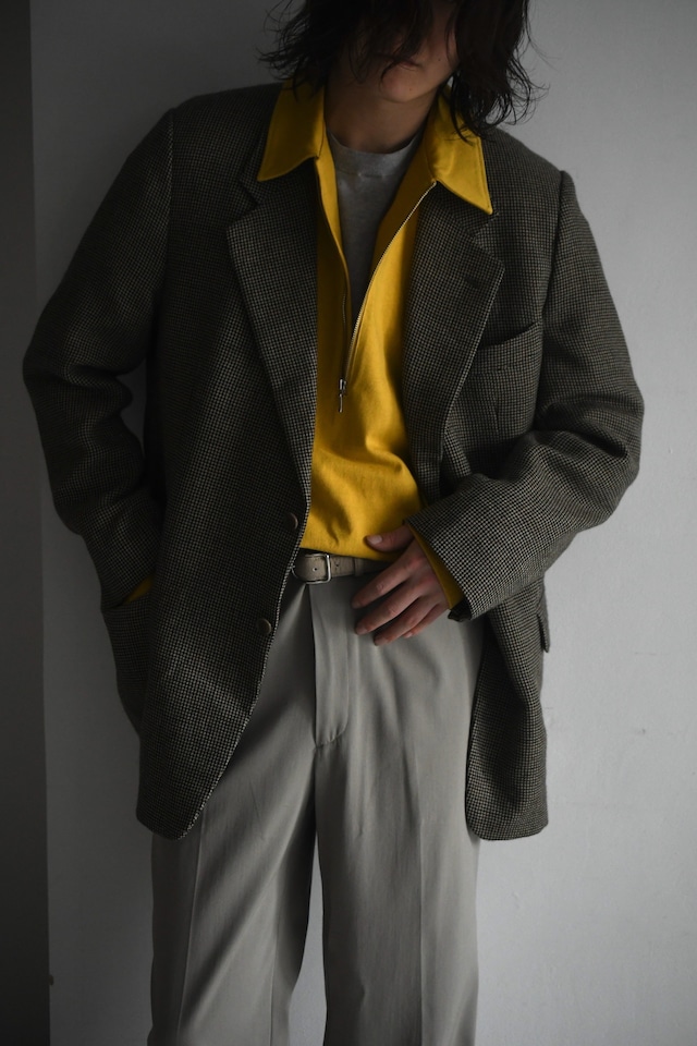 REVERBERATE / HALF ZIP JERSEY (YELLOW)