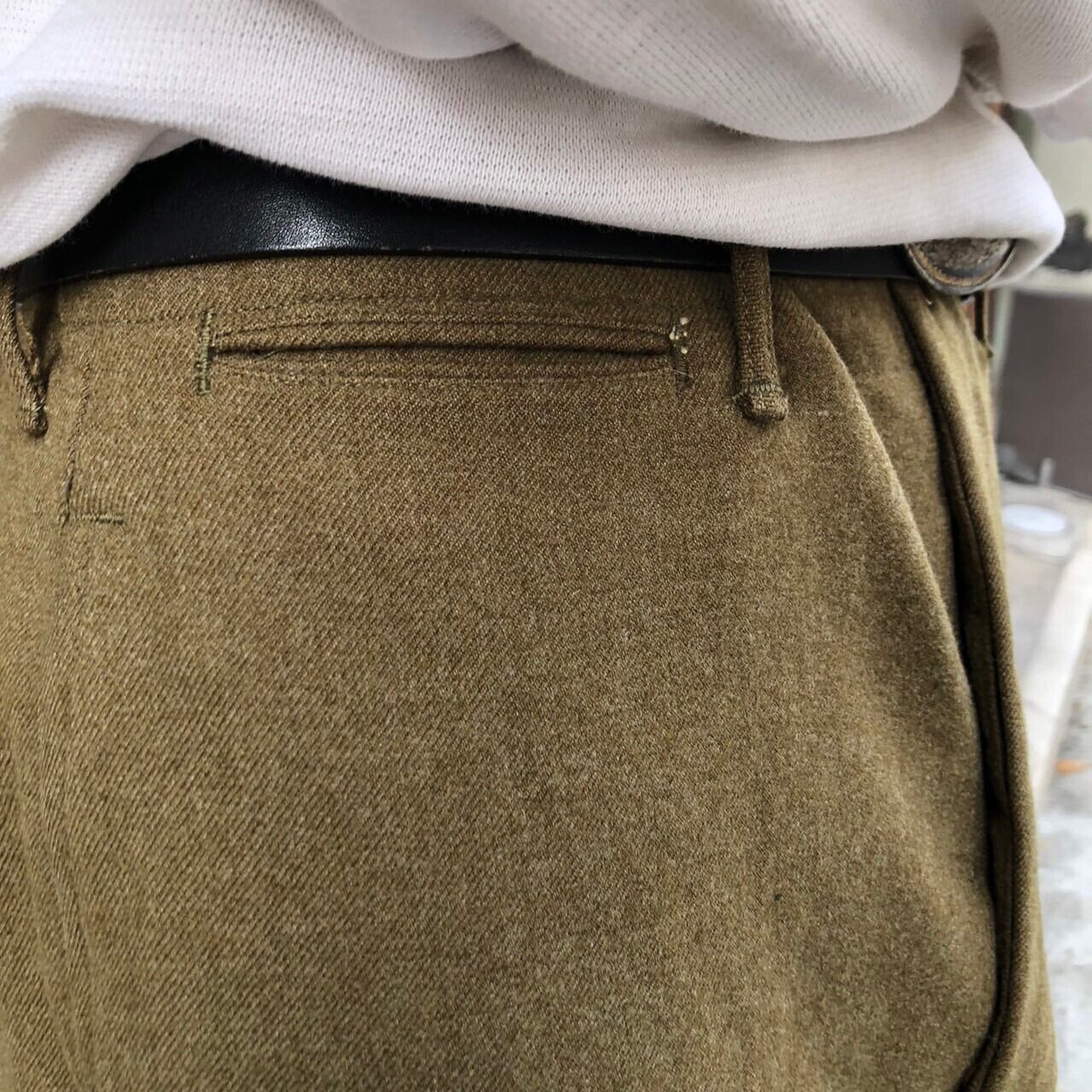 貴重 40s USMC 米軍実物 FIELD TROUSERS WOOL 米軍実物 M-43 貴重 40s USMC 米軍実物 FIELD TROUSERS WOOL 米軍実物 M-43