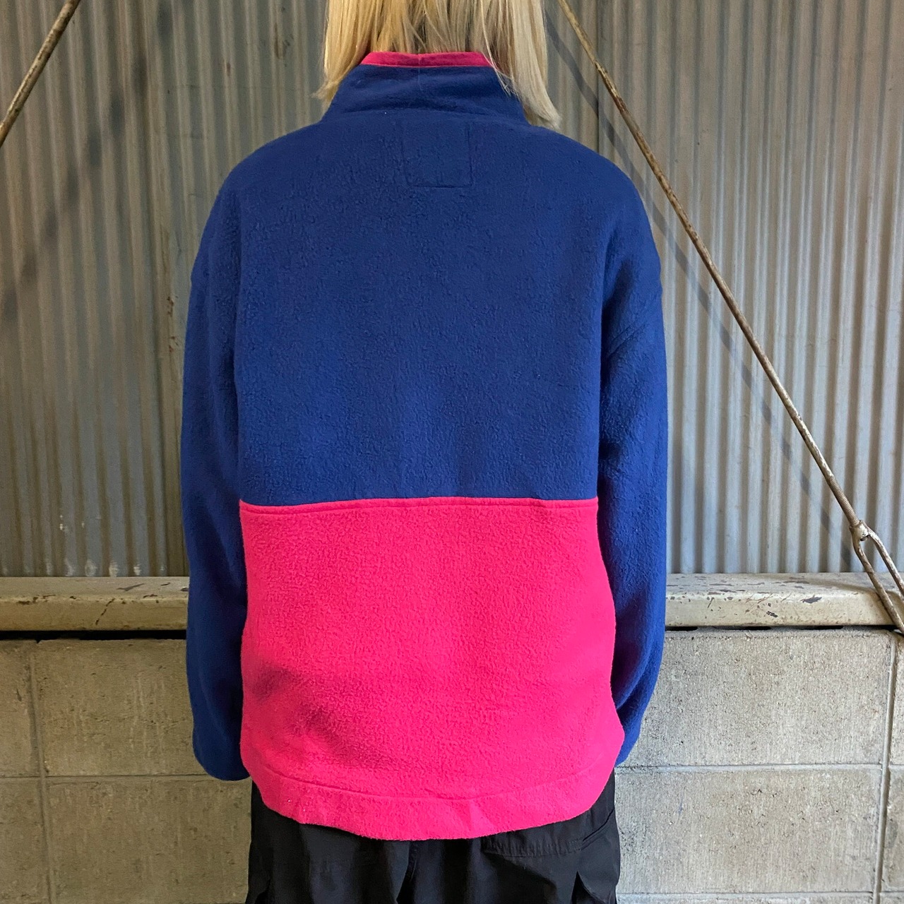 GAP オールドギャップ ハーフジップ フリースジャケット メンズS 