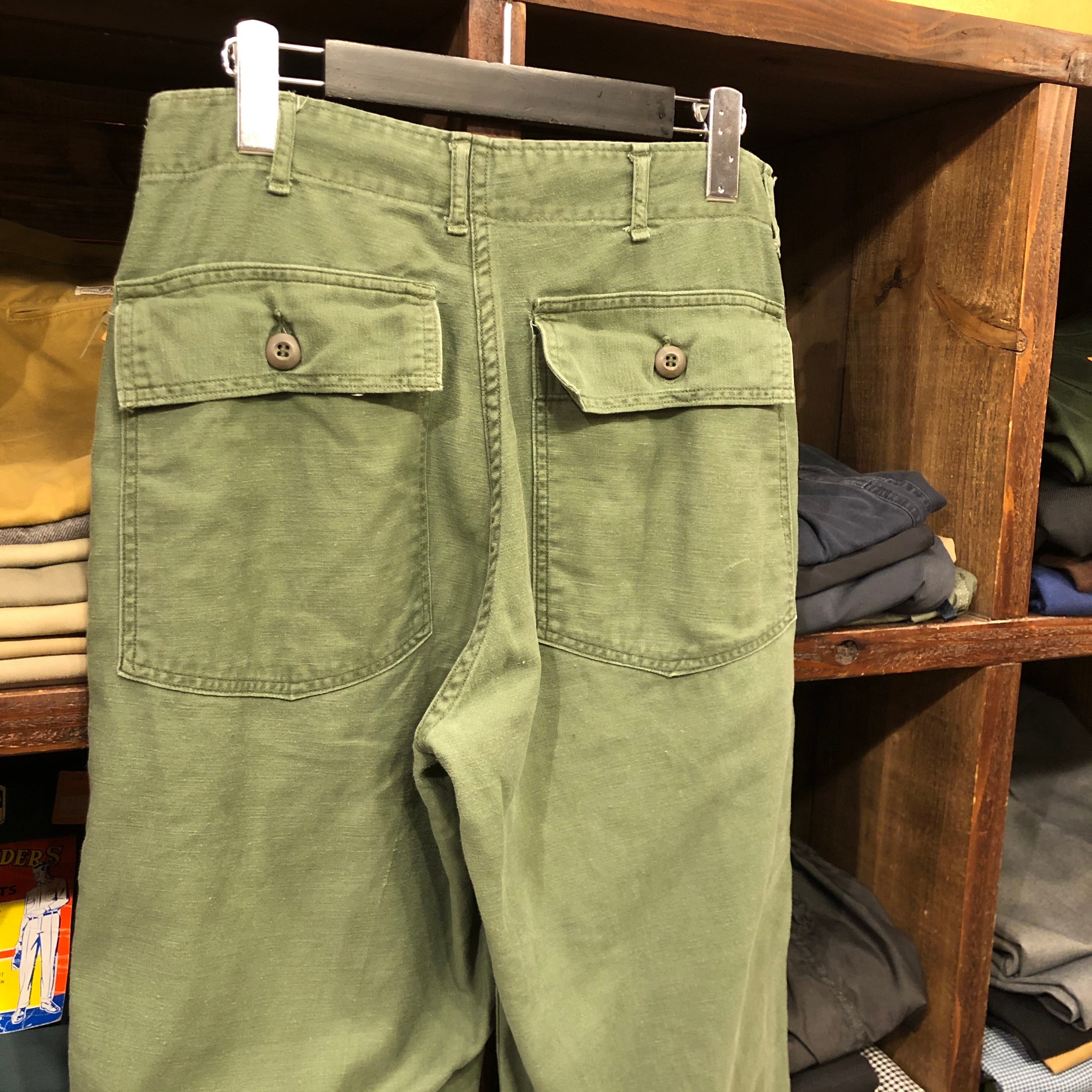 Sale【デッドストック・レディース】70s US Armyベイカーパンツ 米軍