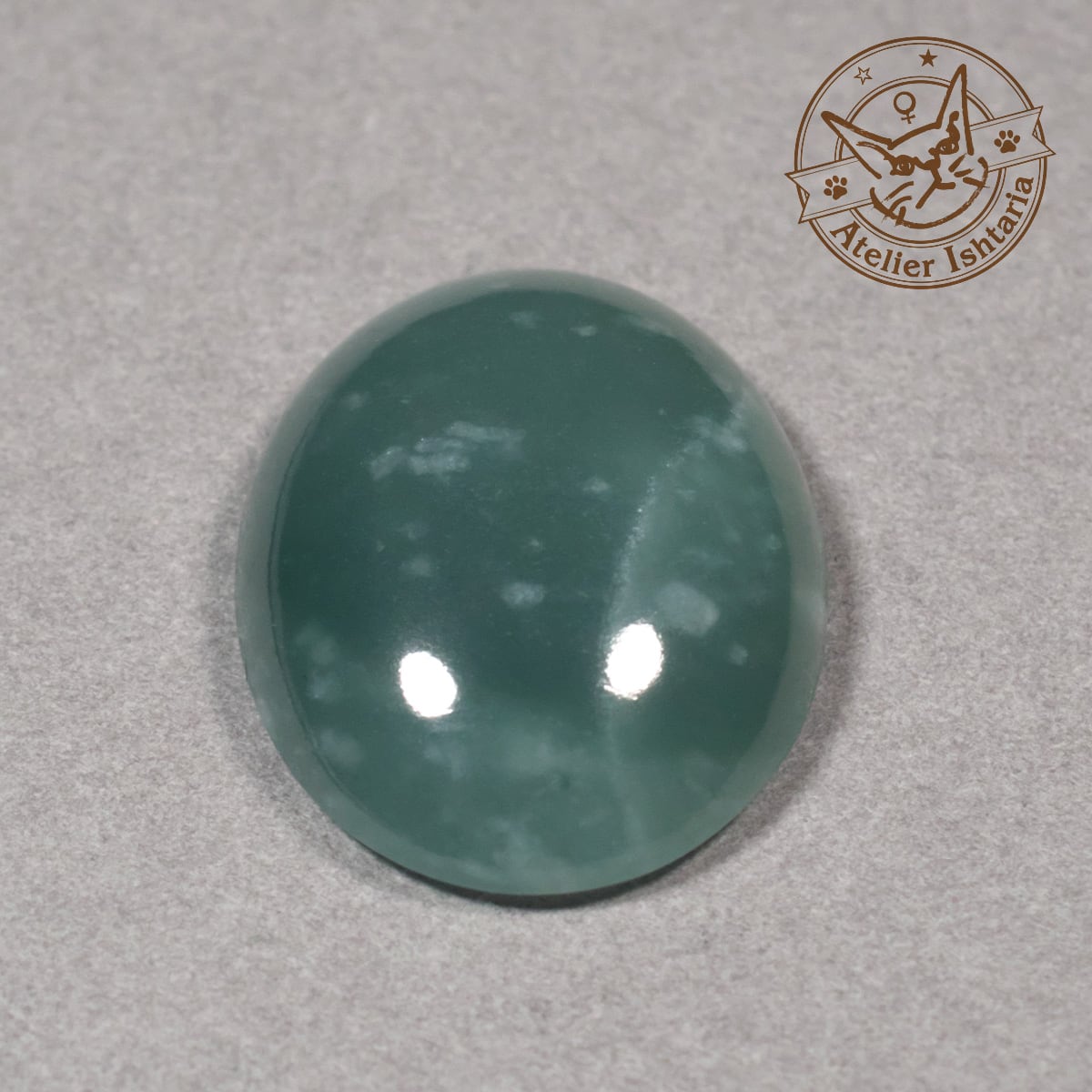グアテマラ翡翠 10【グアテマラ(マヤ山地)産】／オーバル | 天然石と