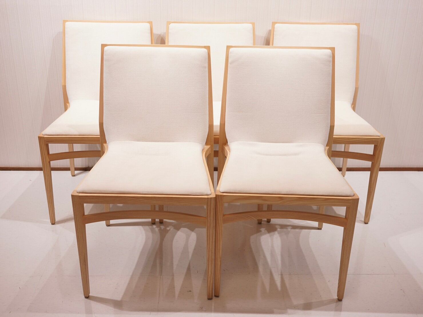 組み合わせ自由自在 4脚セット カッシーナCassina IXC. WATT WOOD