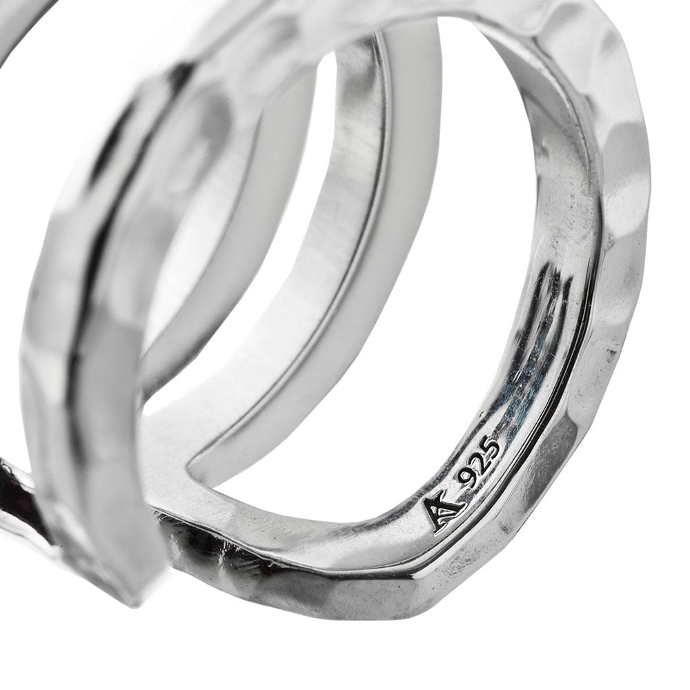 Elenore Jewelry×ARTEMIS KINGS トリプルカフリング シルバーリング 15