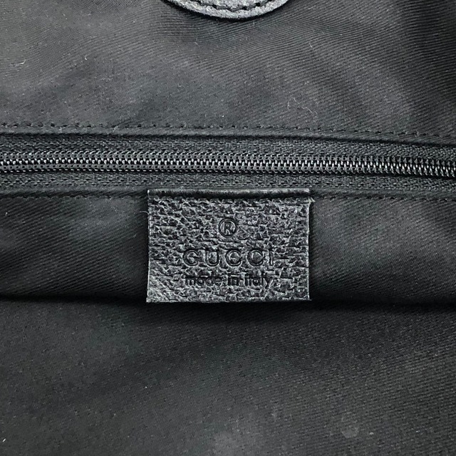 GUCCI グッチ GG ショルダーバッグ ブラック ロゴ キャンバス ワンショルダー vintage ヴィンテージ オールド nwnyi4