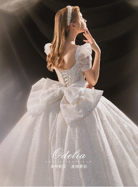 即日発送】大きいサイズ♡アンティークゴールドの気品♡編み上げリボン