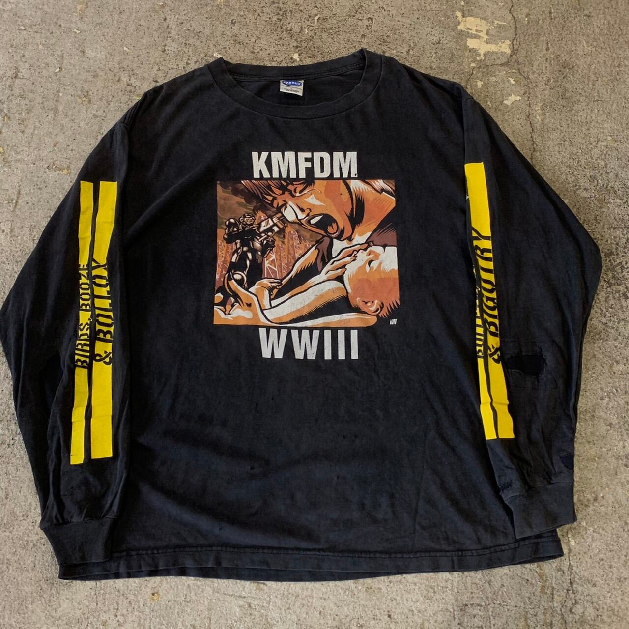 00s KMFDM L/S T-shirt | What'z up