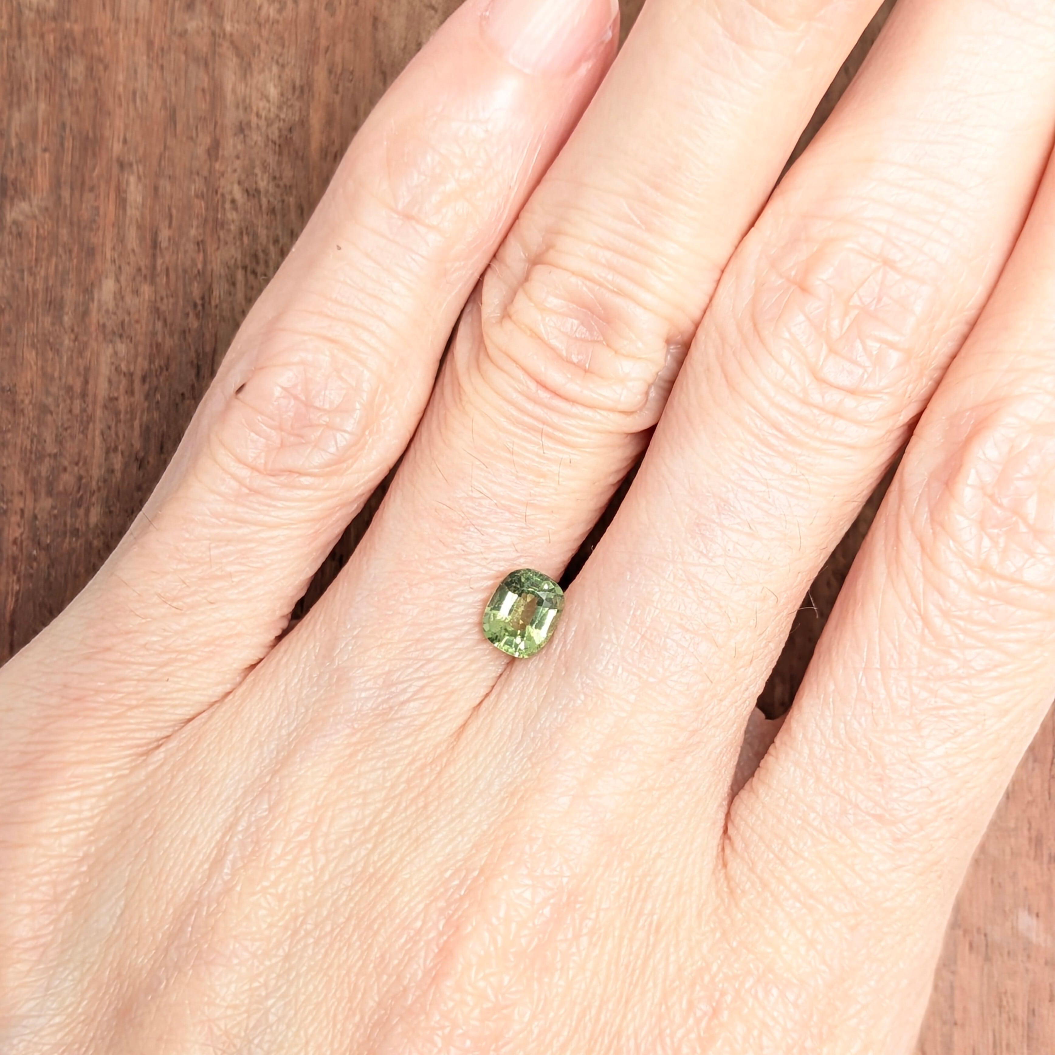 グリーントルマリンルース【0.65ct】 PRO208637 | Gem's Subculture