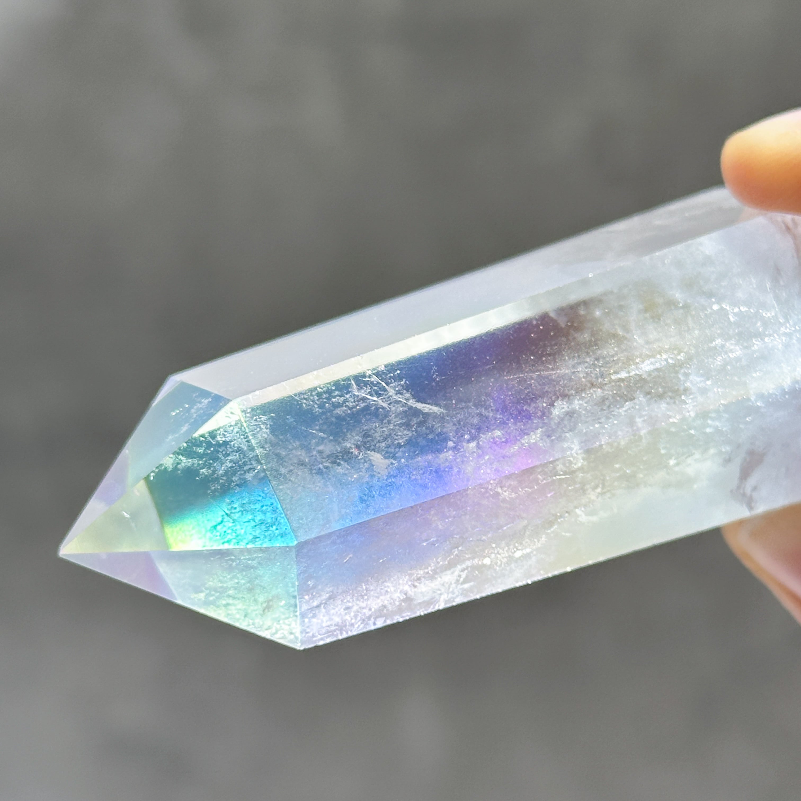 透明感◎エンジェルオーラクォーツ タワー82◇ Angel Aura Quartz