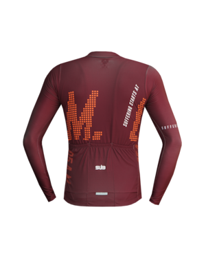 05A.M. Maroon LOGO Long Sleeves