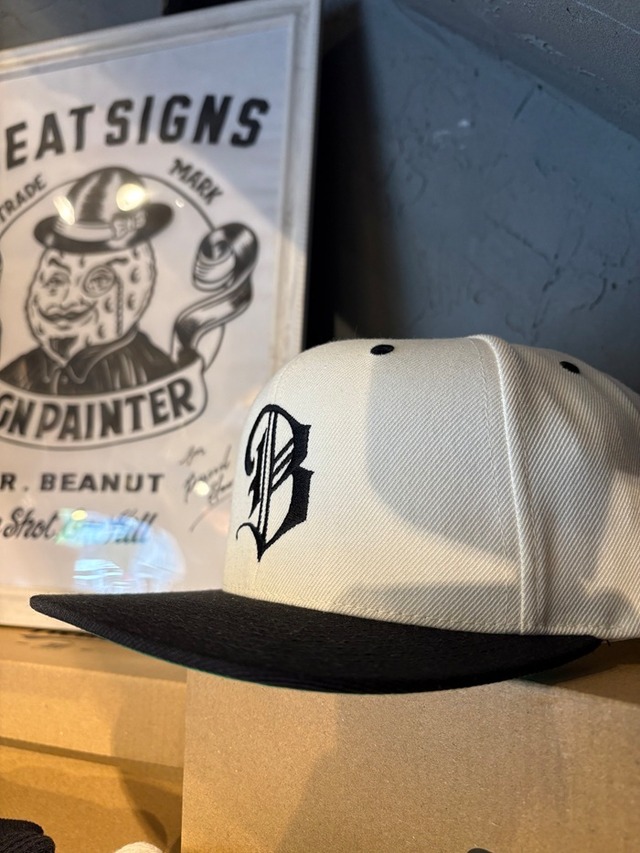 BEAT.F.P.G / BE-CAP / BLACK×WHITE