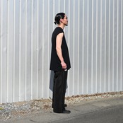 KUON / Boro Patched Sleeveless Top