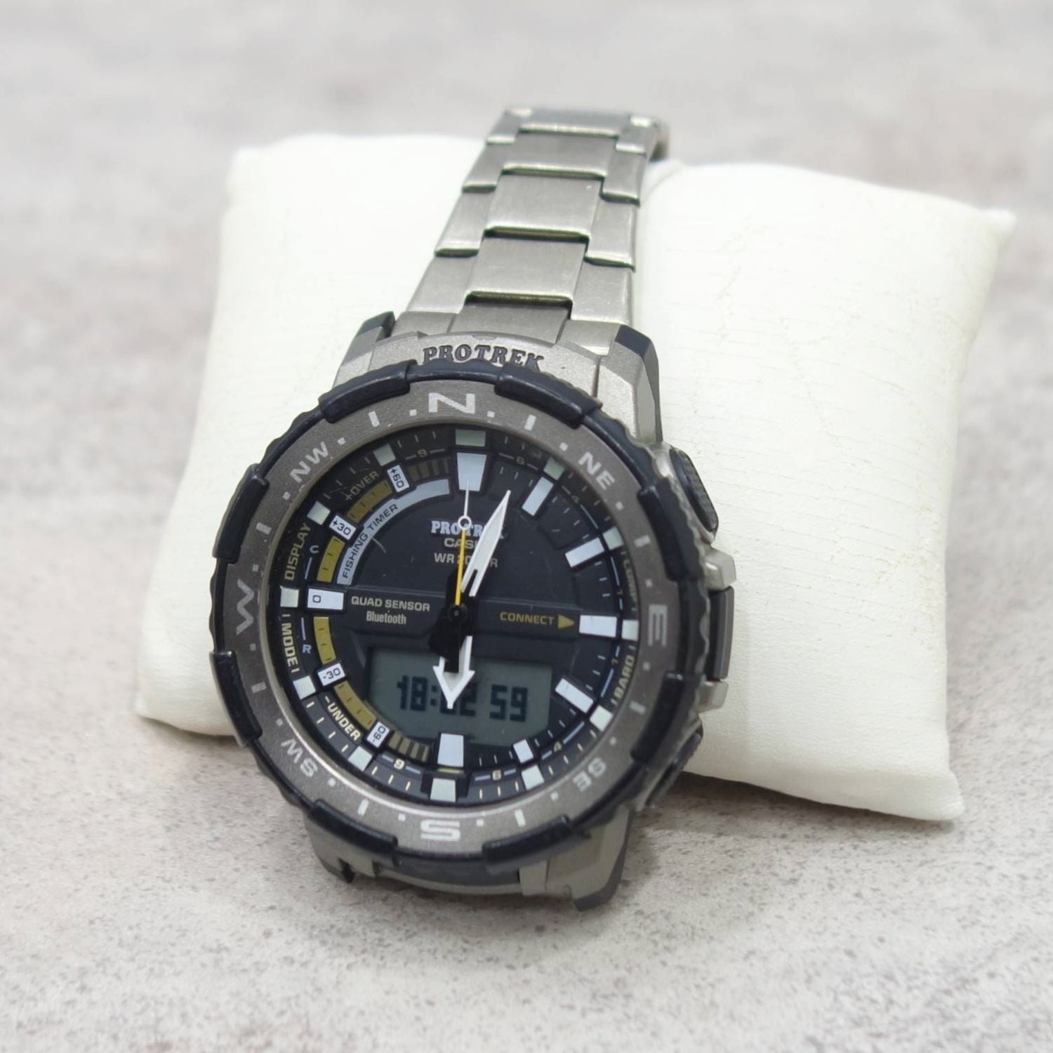 カシオ CASIO PRO TREK プロトレックPRT-B70T-7JF チタンバンド