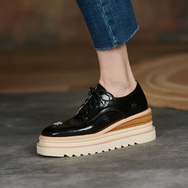 Star&Bee platform shoes　M2307