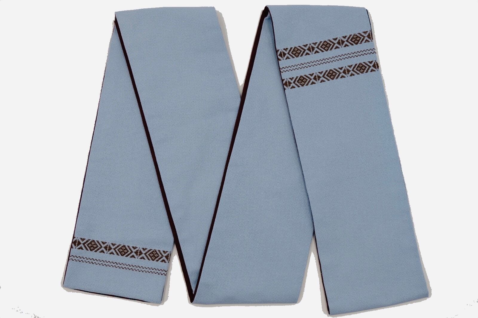 こぎん刺しリバーシブル半幅帯 | きもの茶寮月見草 ONLINE SHOP