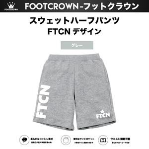 スウェットハーフパンツ FTCNデザイン ショートパンツ 夏 XS〜XLサイズ