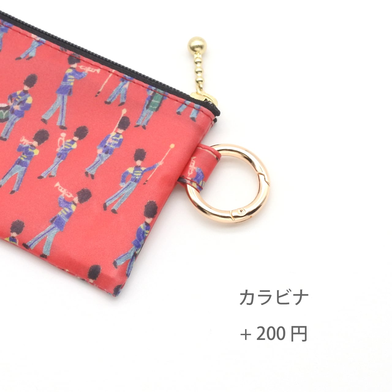 リバティ ラミネートのフラットポーチ Sサイズ フェリシテ｜カード