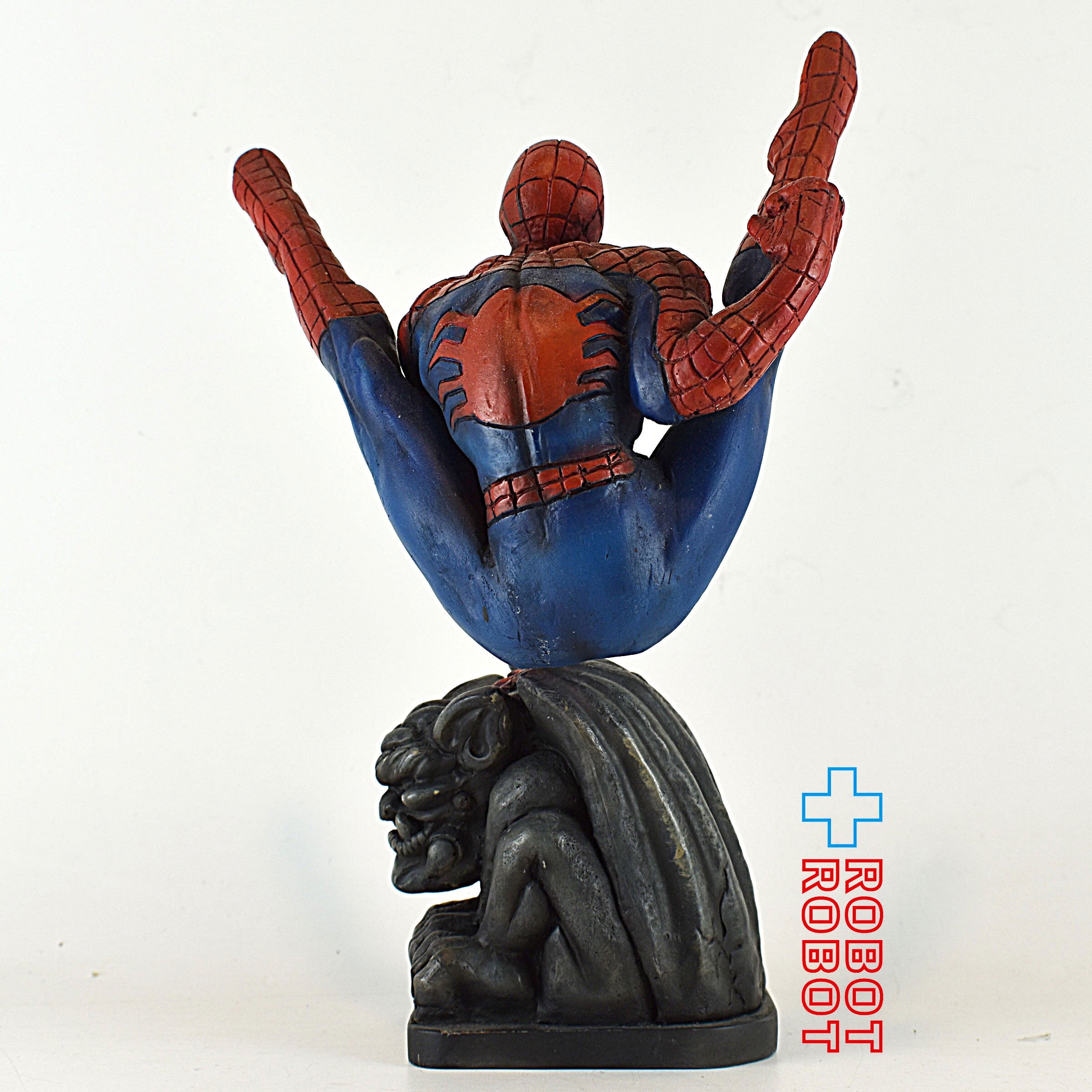 マーベル スパイダーマン ガーゴイル乗り スタチュー メーカー不明