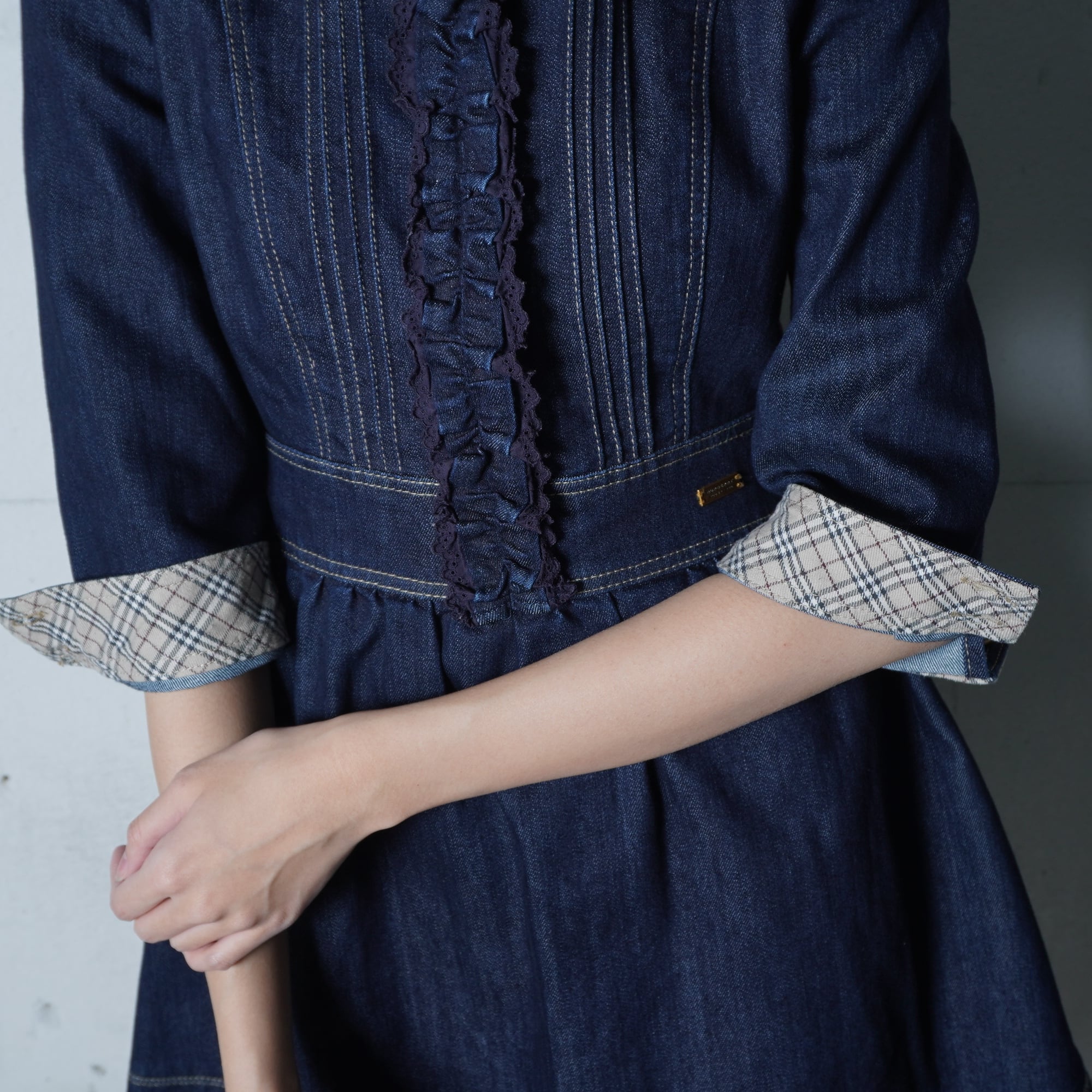 BURBERRY BLUE LABEL(バーバリーブルーレーベル) / 7分袖ワンピース/36