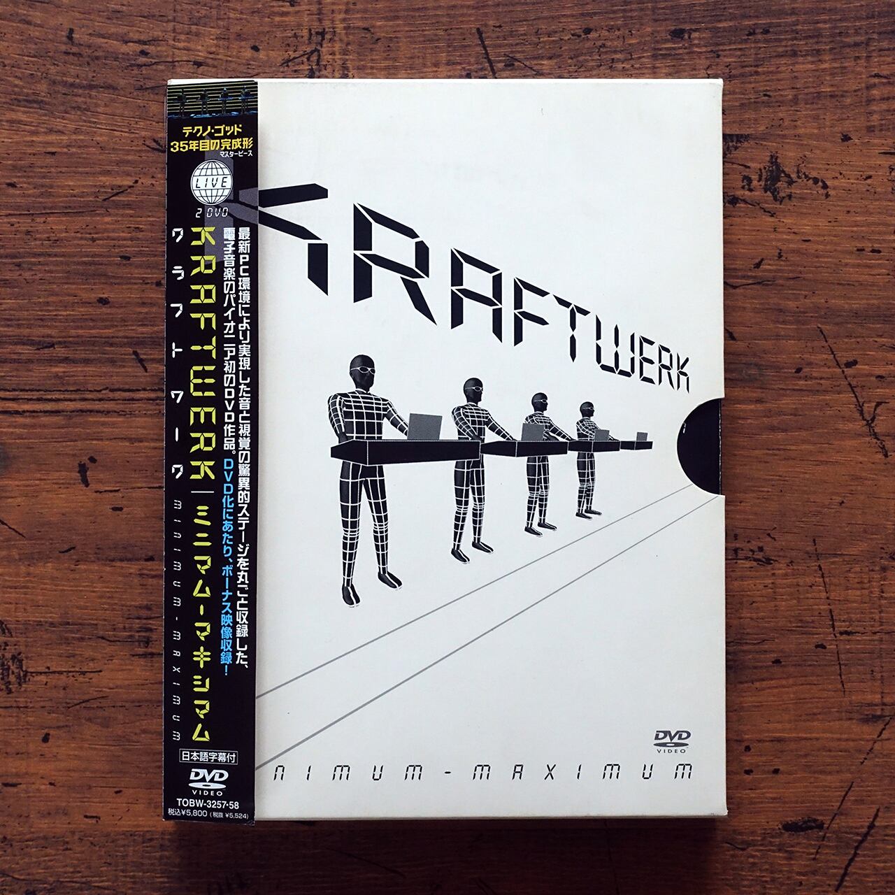 kraftwerk minimum maximum 2CD＋2DVDboxset