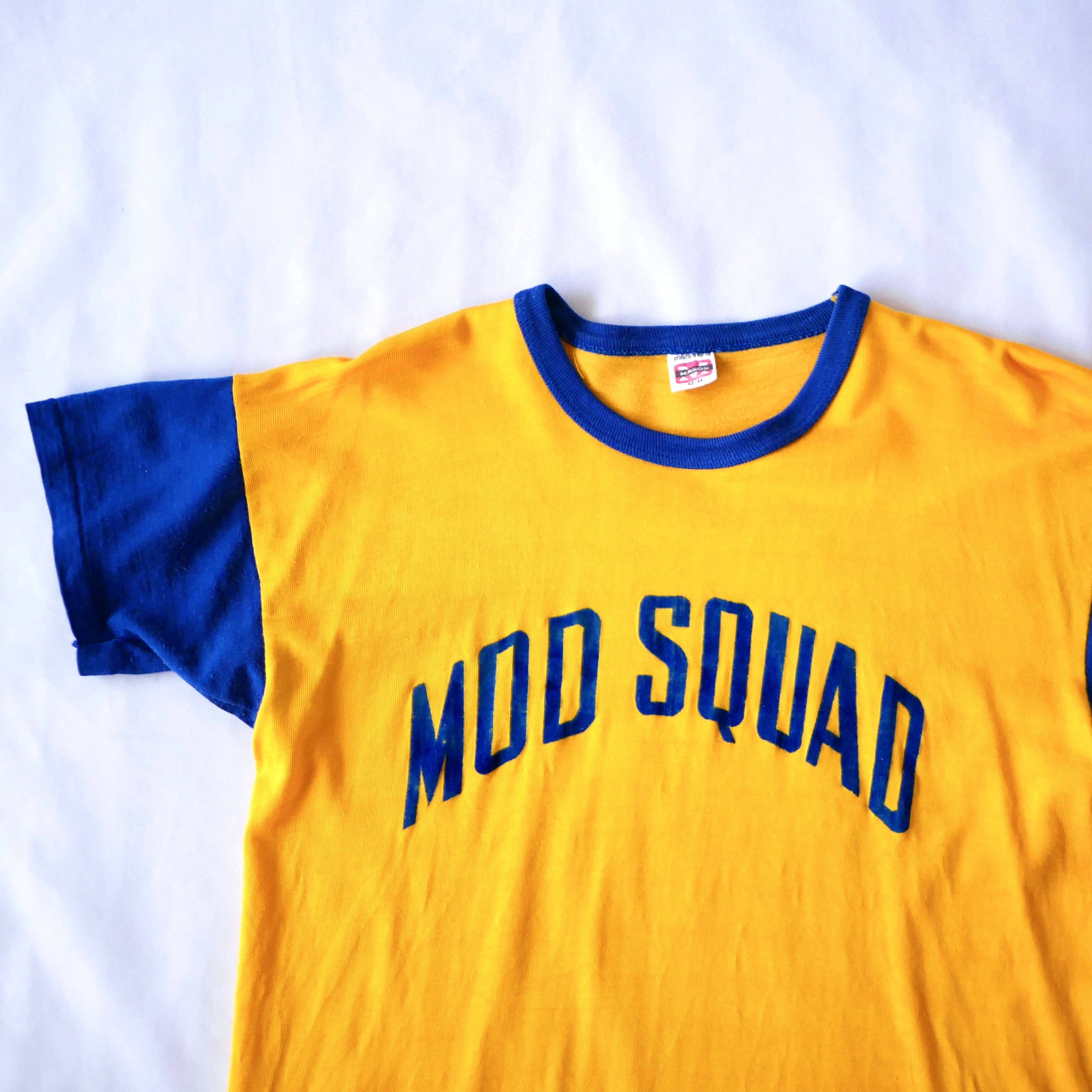 60s vintage MASON nylon T-shirt 60年代 ヴィンテージ イエロー