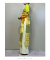 Vitamin color layered slit china dress-2558-3