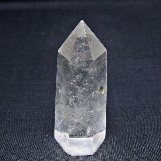 水晶 六角柱 ポイント 置物 一点物 142-11062
