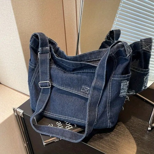 レディースバック ショルダーバック メッセンジャーバック カジュアル デニム デイリーバック 仕事カバン