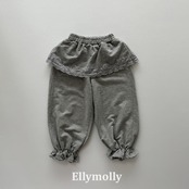 【取寄/韓国直送】Elly molly レース付きジョガーパンツ｜秋服｜韓国子供服｜26/AT