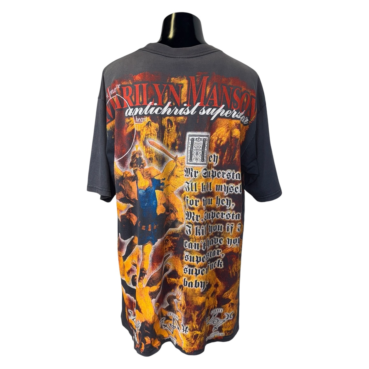 【Marilyn Manson】マリリンマンソン  ANTICHRIST SUPERSTAR アンチクライスト・スーパースター VintageTシャツ XL