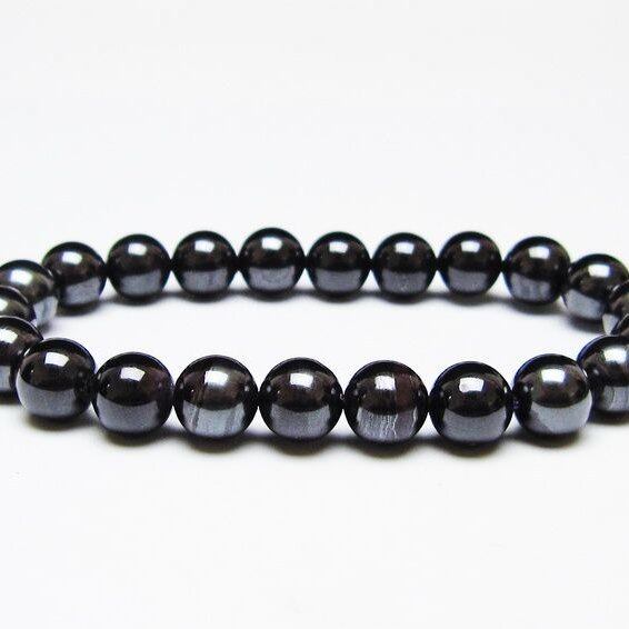 スギライト ブレスレット 8mm ブラックスギライト ブレスレット ブレス 一点物 メール便可 [M便 1/10] 111-47191