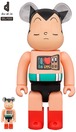 メディコム BE@RBRICK ベアブリック 100% & 400% 鉄腕アトム スリーピング Ver 未開封 ４号店商品