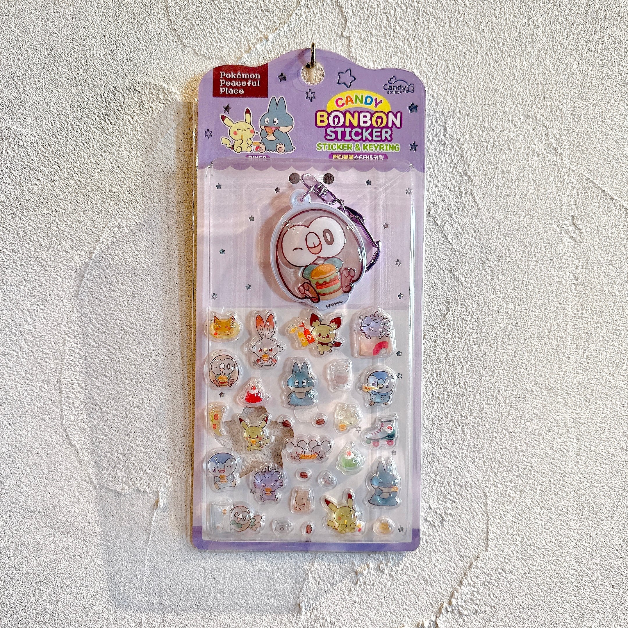 CANDY BONBON STICKER ポケピース チャーム付き