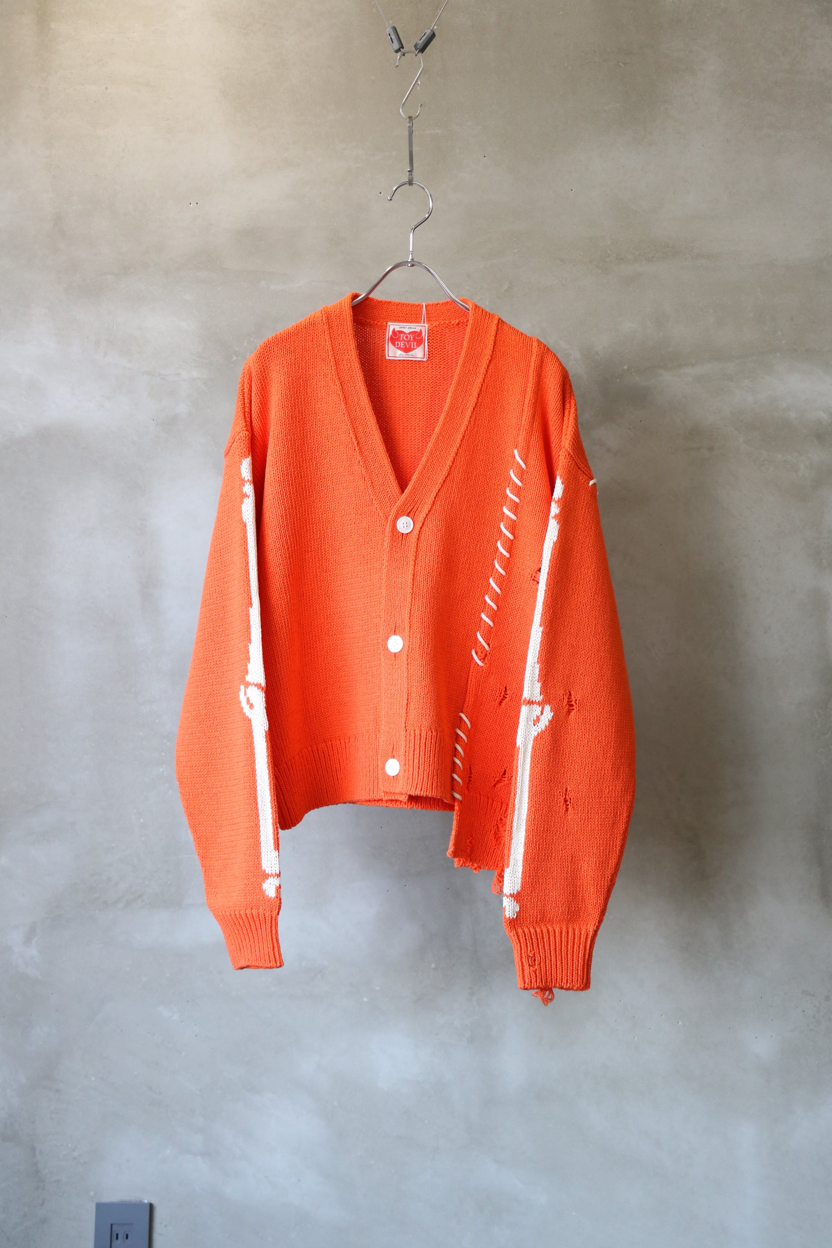 TOY DEVIL / FRANKEN CARDIGAN / TD25SSKNG01 / トイデビル TOY DEVIL / FRANKEN CARDIGAN / TD25SSKNG01 / トイデビル