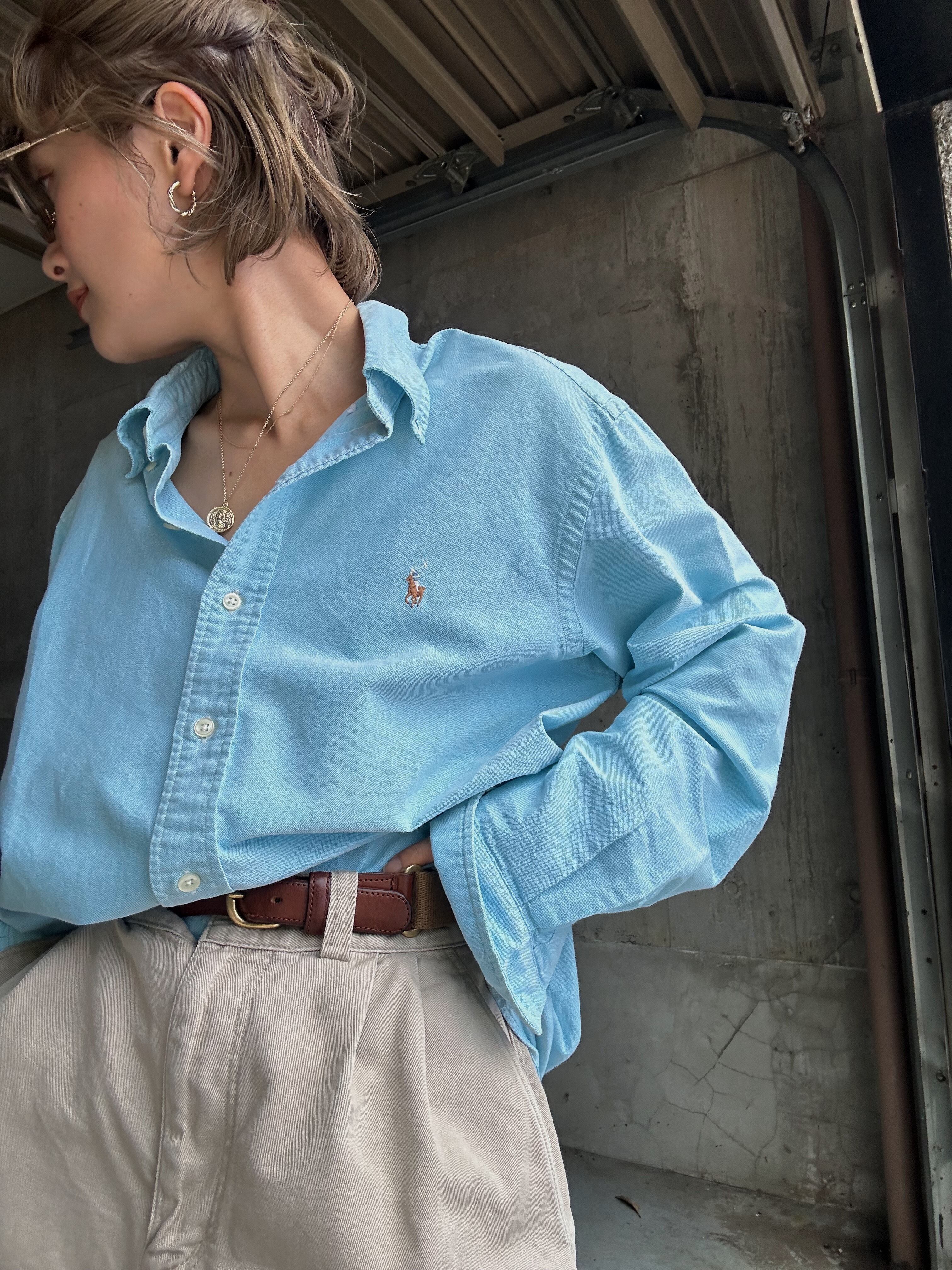 (SH1145)Ralph Lauren cotton BD shirt