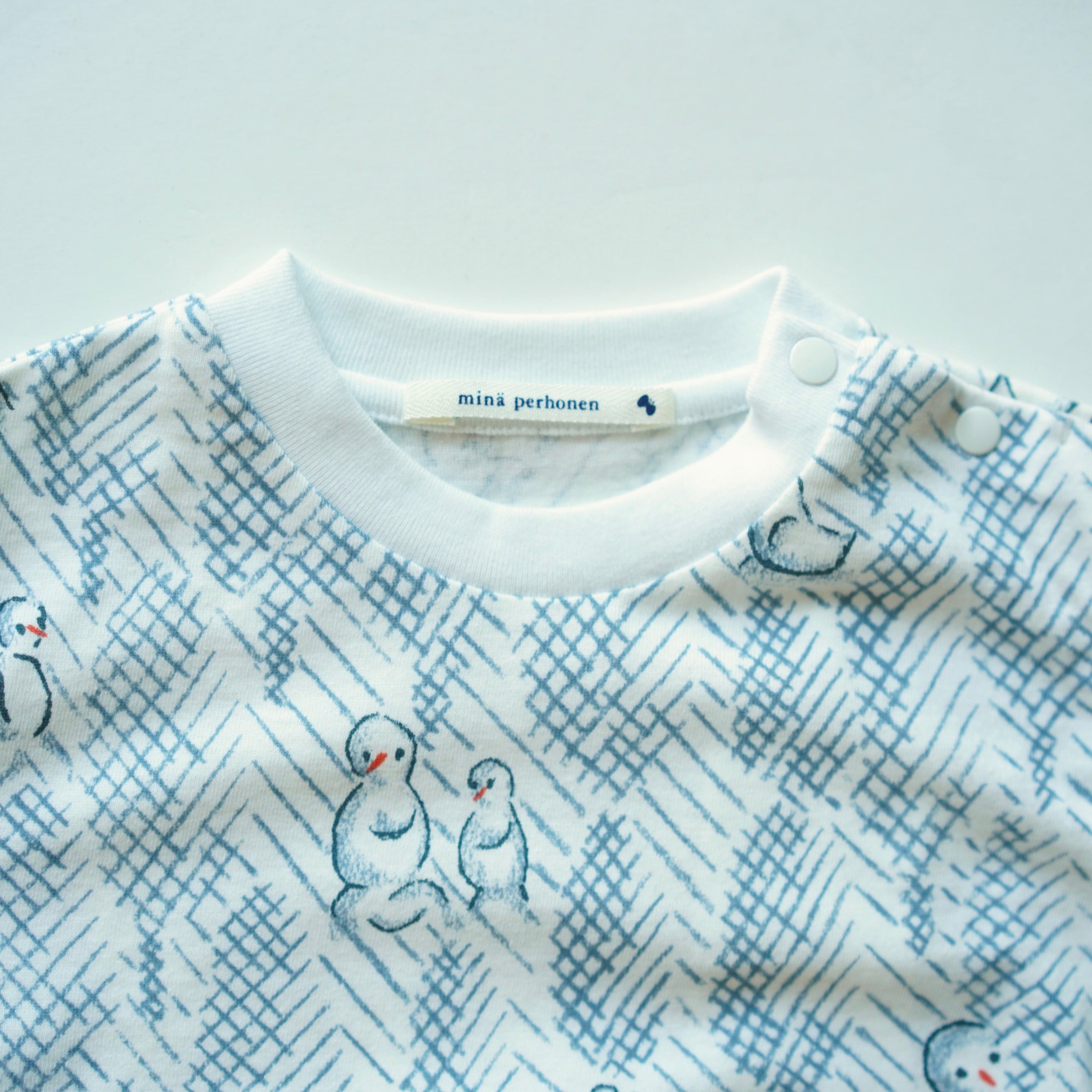 mina perhonen 〉lumiukko / ABA8309P / white / 70?80 | 世界の子供服