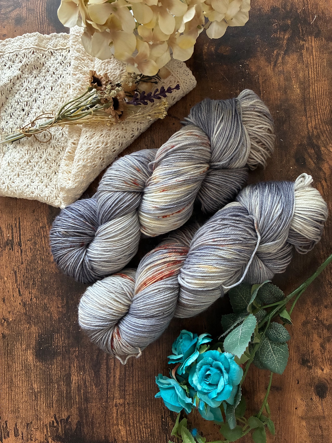 【受注販売: 10月中旬〜下旬に順次発送】石畳とれんが(meriyasu fingering, meriyasu sock, meriyasu BFL)・画像5