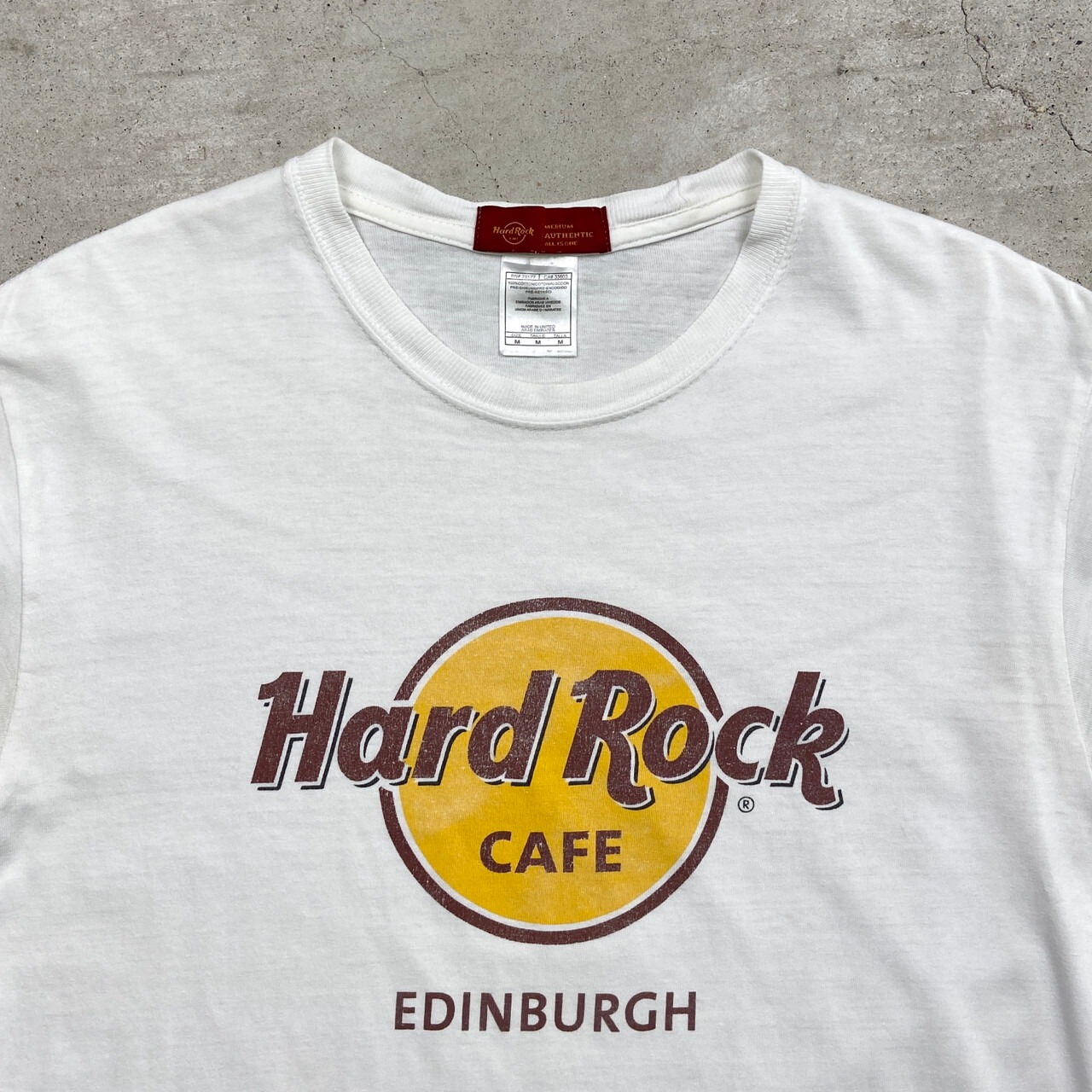 HARD ROCK CAFE EDINBURGH ハードロックカフェ アドバタイジング 企業 