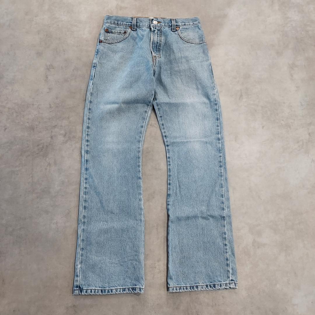 リーバイス517 Levis W30 フレアデニム 青 古着 00s 20086