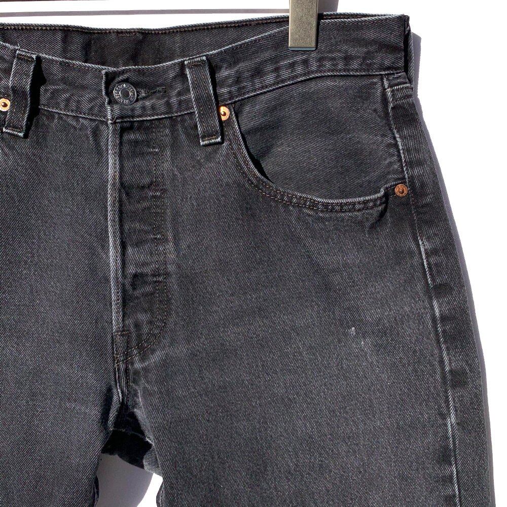 Levis 501 Black [Levis 501-0660 Made in Mexico] Vintage Black