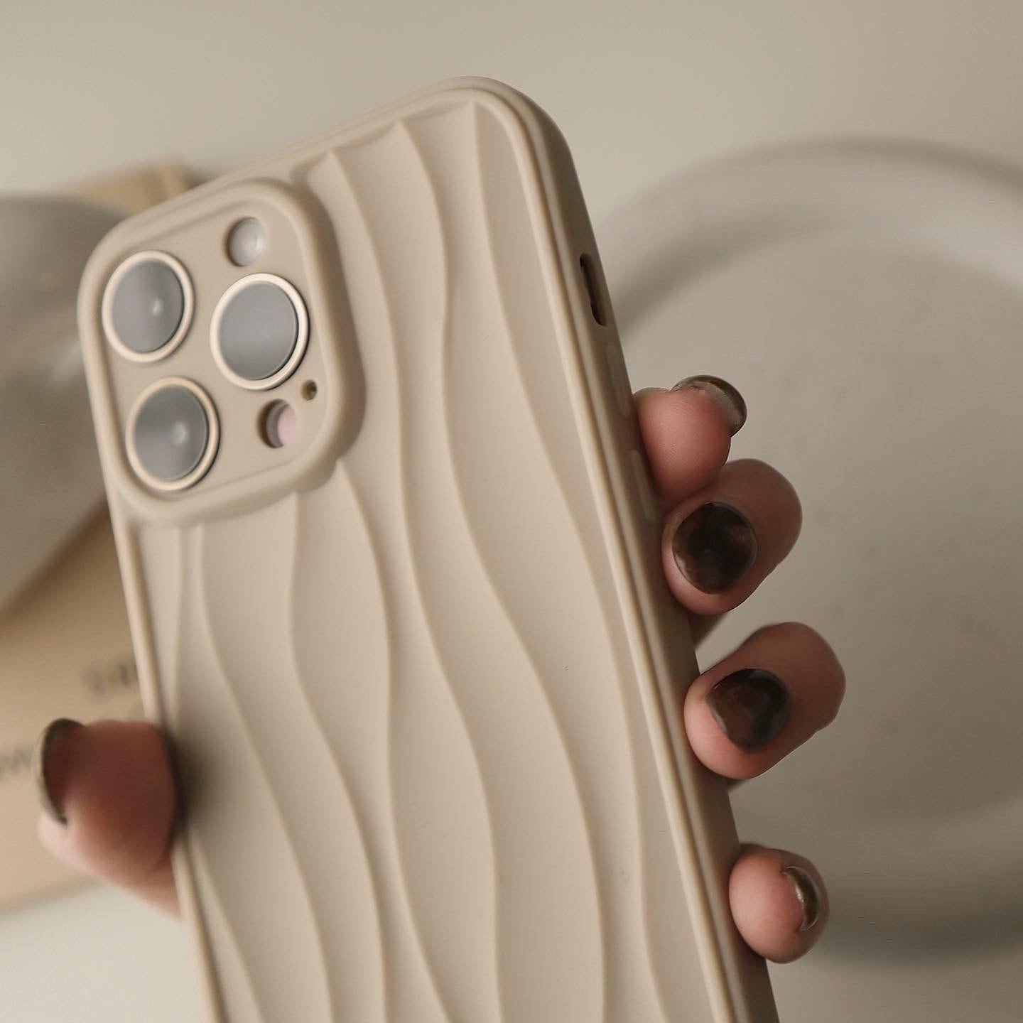 phone case ］milk tea | brouun