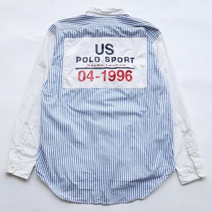 POLO SPORT STRIPE L/S SHIRT
