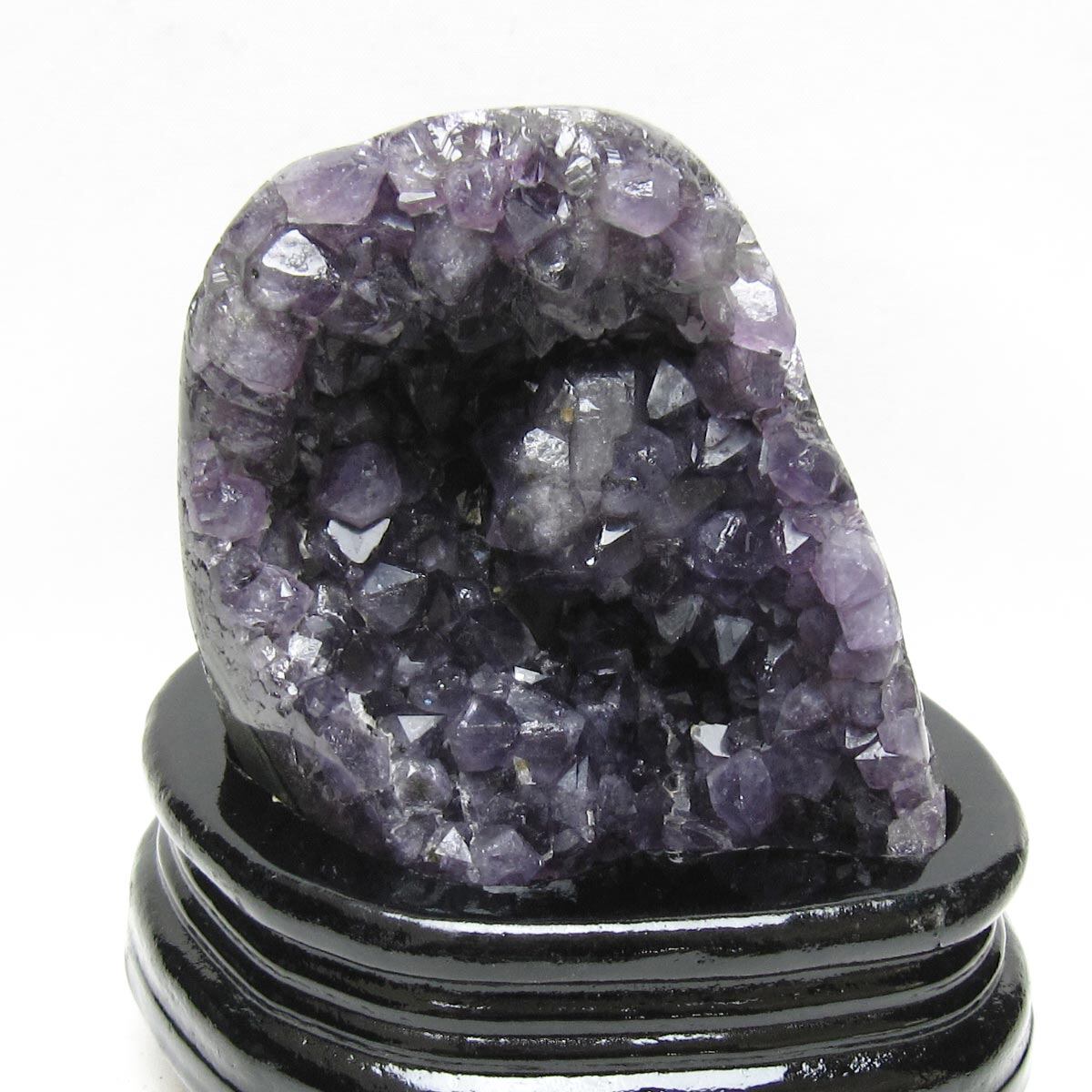 アメジスト クラスター ウルグアイ産 アメジスト 原石 amethyst 台座付属 一点物 182-8827