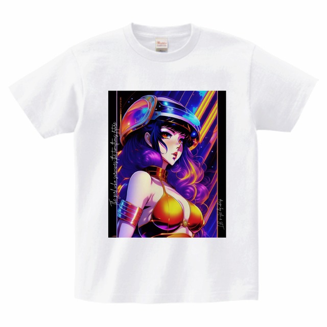 The girl who survives the future｜Artelligence Tシャツ｜AIを身に纏う