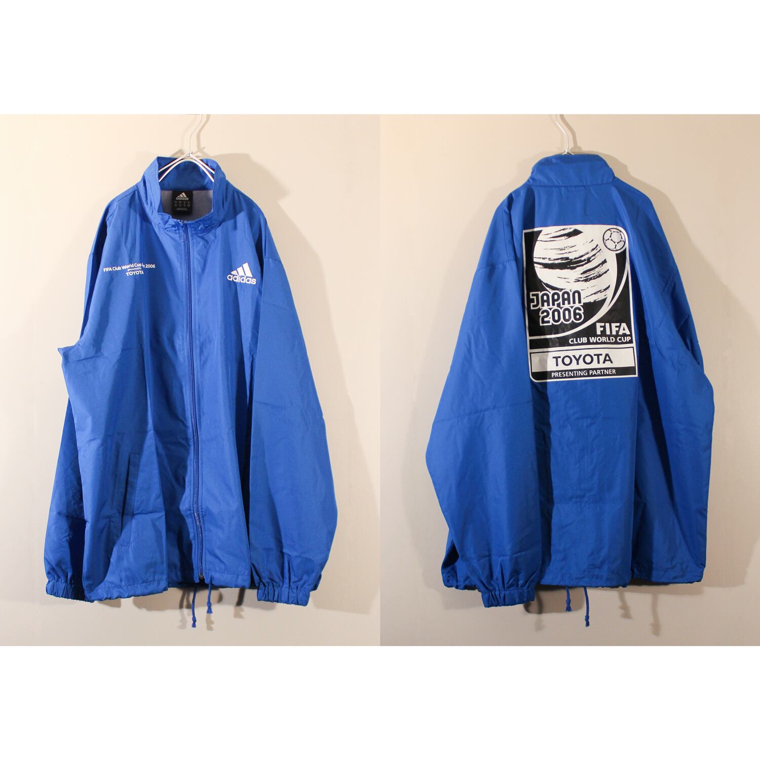 アディダス ☆ 非売品ジャケット 】 FIFA CLUB WORLD CUP JAPAN 2006 By TOYOTA adidas foot ball jacket - not available in stores, used mens / W杯 ワールドカップ 新品 未使用品 スタッフ コーチジャケット ウィンドブレーカー アディダス ☆ 非売品ジャケット 】 FIFA CLUB WORLD CUP JAPAN 2006 By TOYOTA adidas foot ball jacket - not available in stores, used mens / W杯 ワールドカップ 新品 未使用品 スタッフ コーチジャケット ウィンドブレーカー