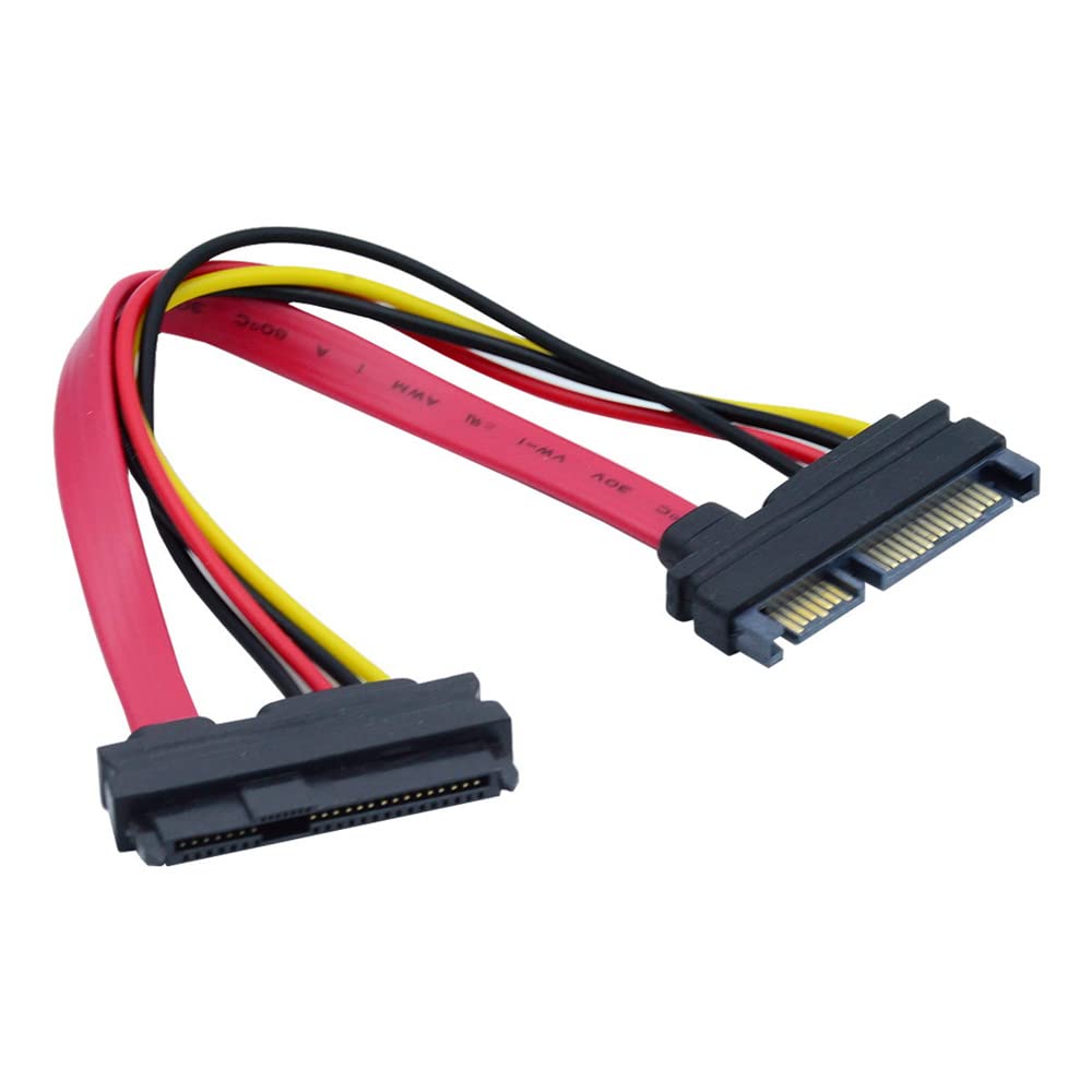 cablecc SFF-8482 SAS 29ピン - SATA 22ピン ハードディスクドライブ